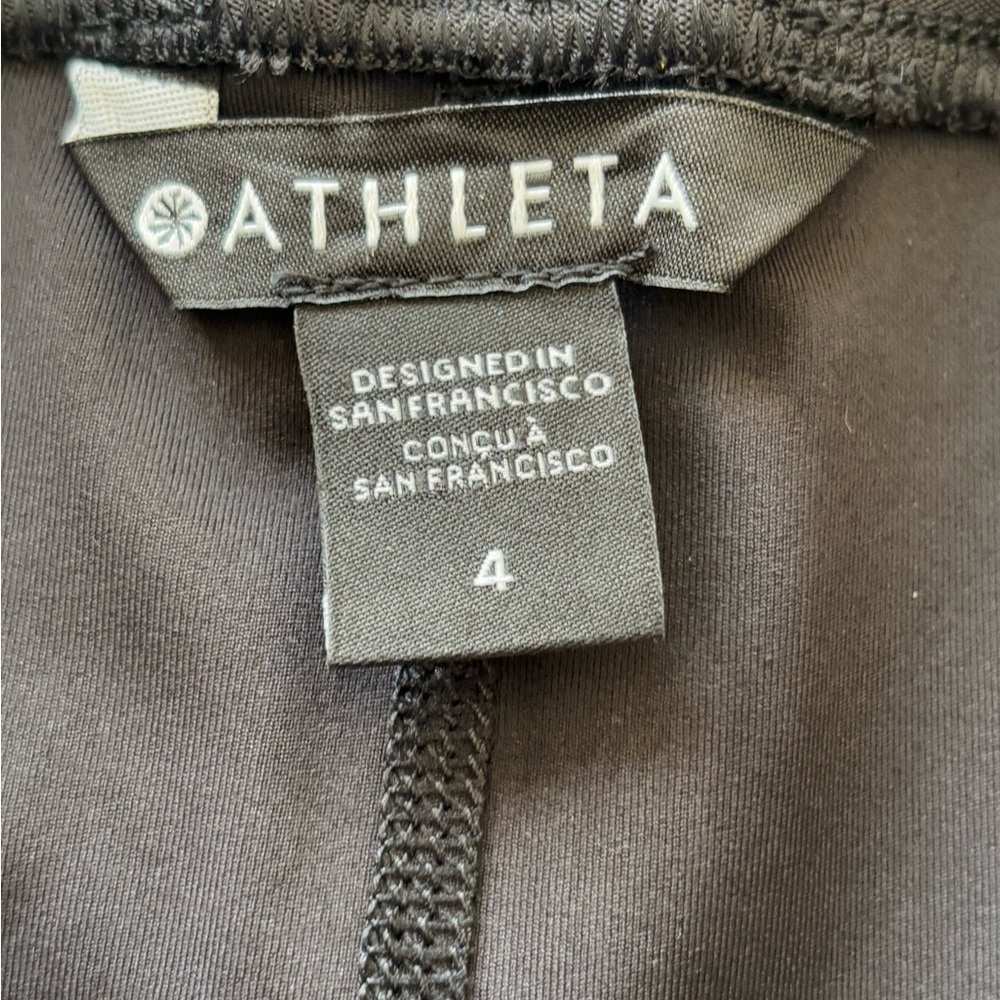 ATHLETA The Trekkie Skort Size 4 Black Hiking Running Outdoors Gorpcore NEW - Picture 5 of 11